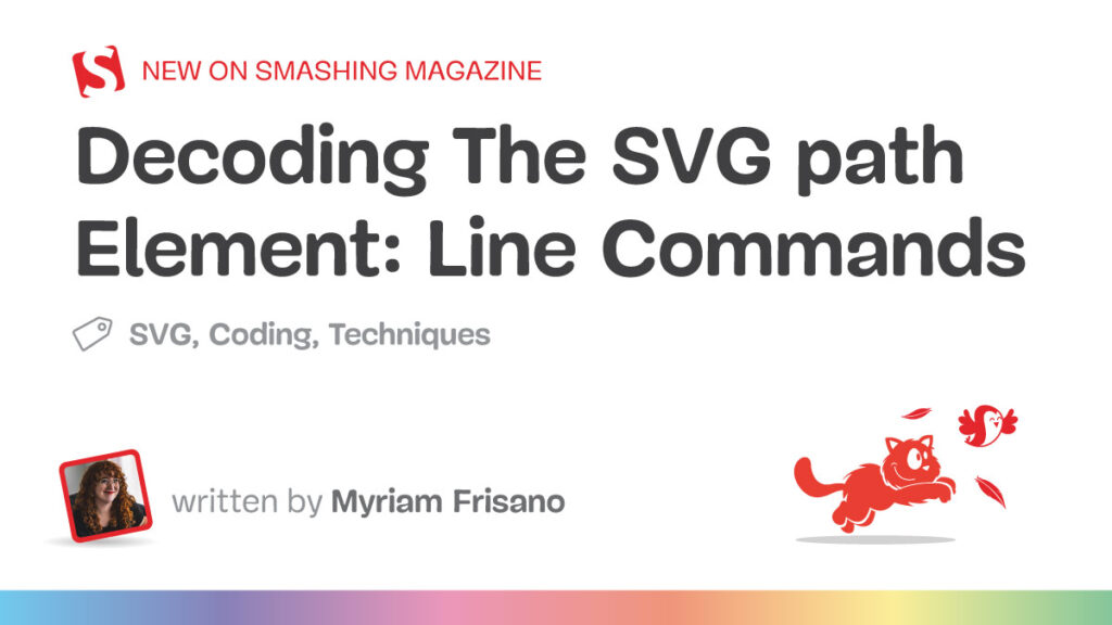 Decoding The SVG path Element: Line Commands