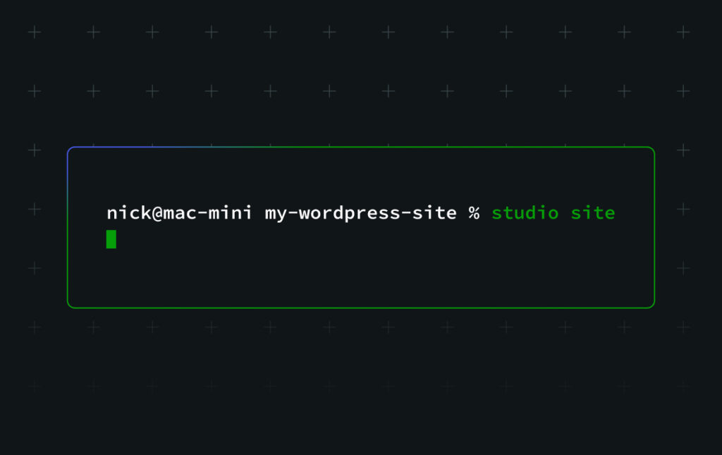 WordPress Studio 1.7.0: Meet the New Studio CLI